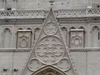 Lyon, Cathedrale St-Jean apres renovation, Facade (5)